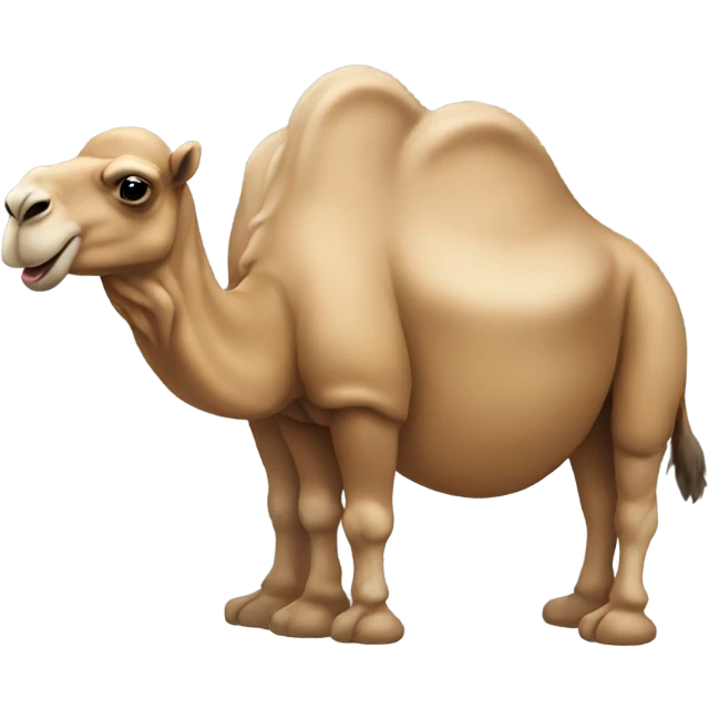 Camel hoof emoji