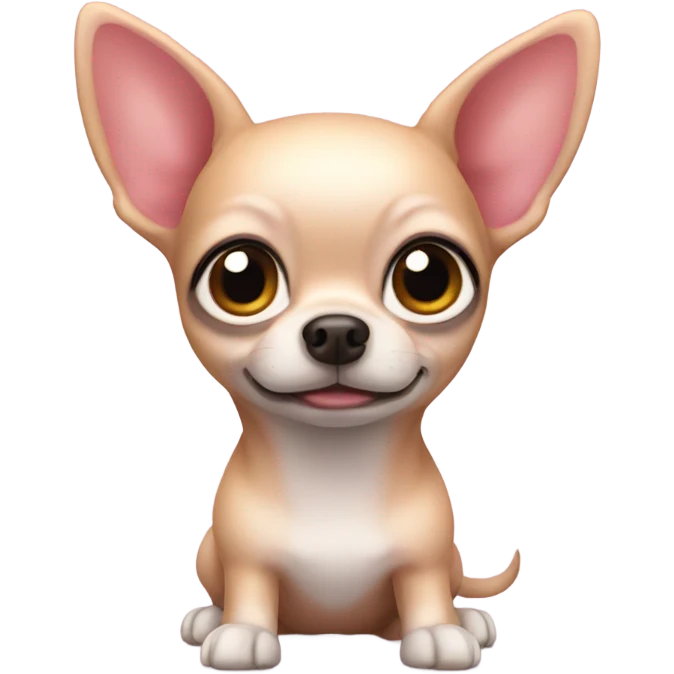 pink chihuahua  emoji
