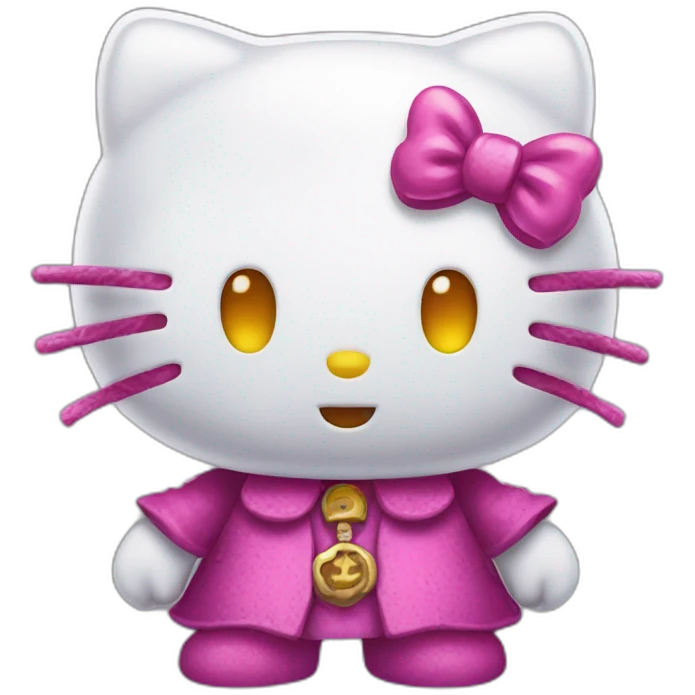 horrible hallowen hello kitty emoji
