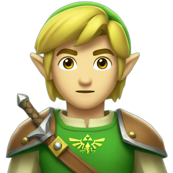 Link from Legend of Zelda emoji