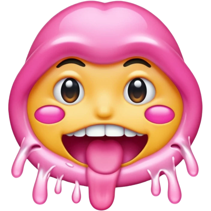 Wet mouth  emoji