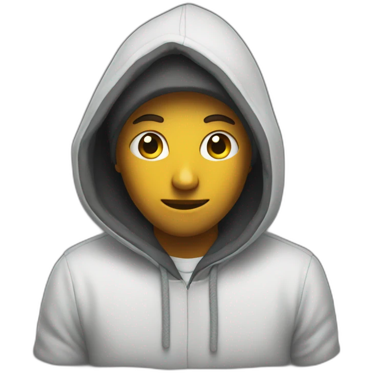 hood looking emoji