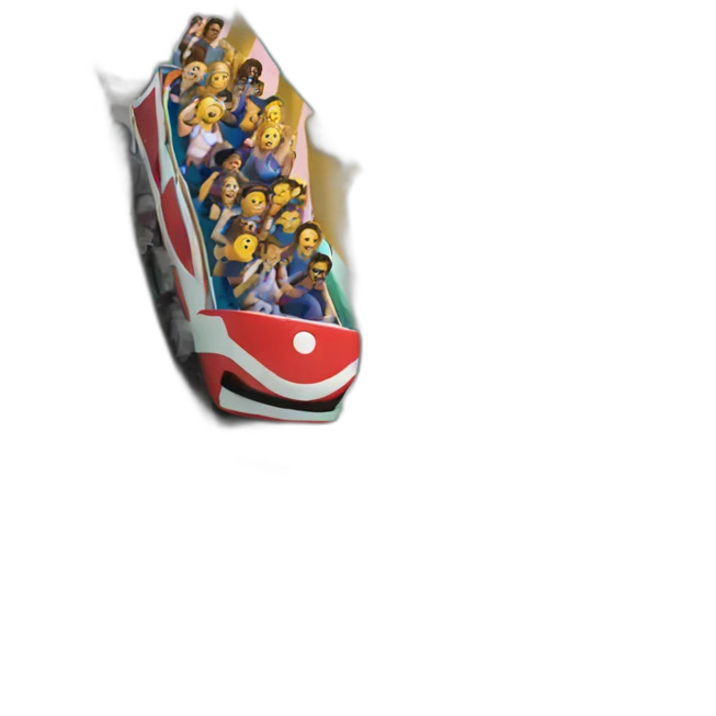 Roller coaster emoji