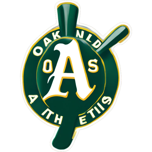 Oakland Athletics logo emoji