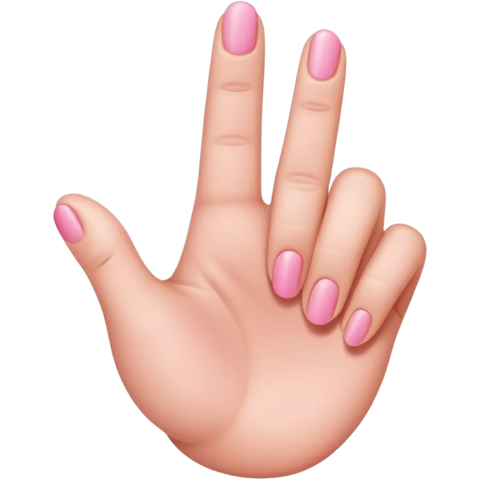 Pinky promise emoji
