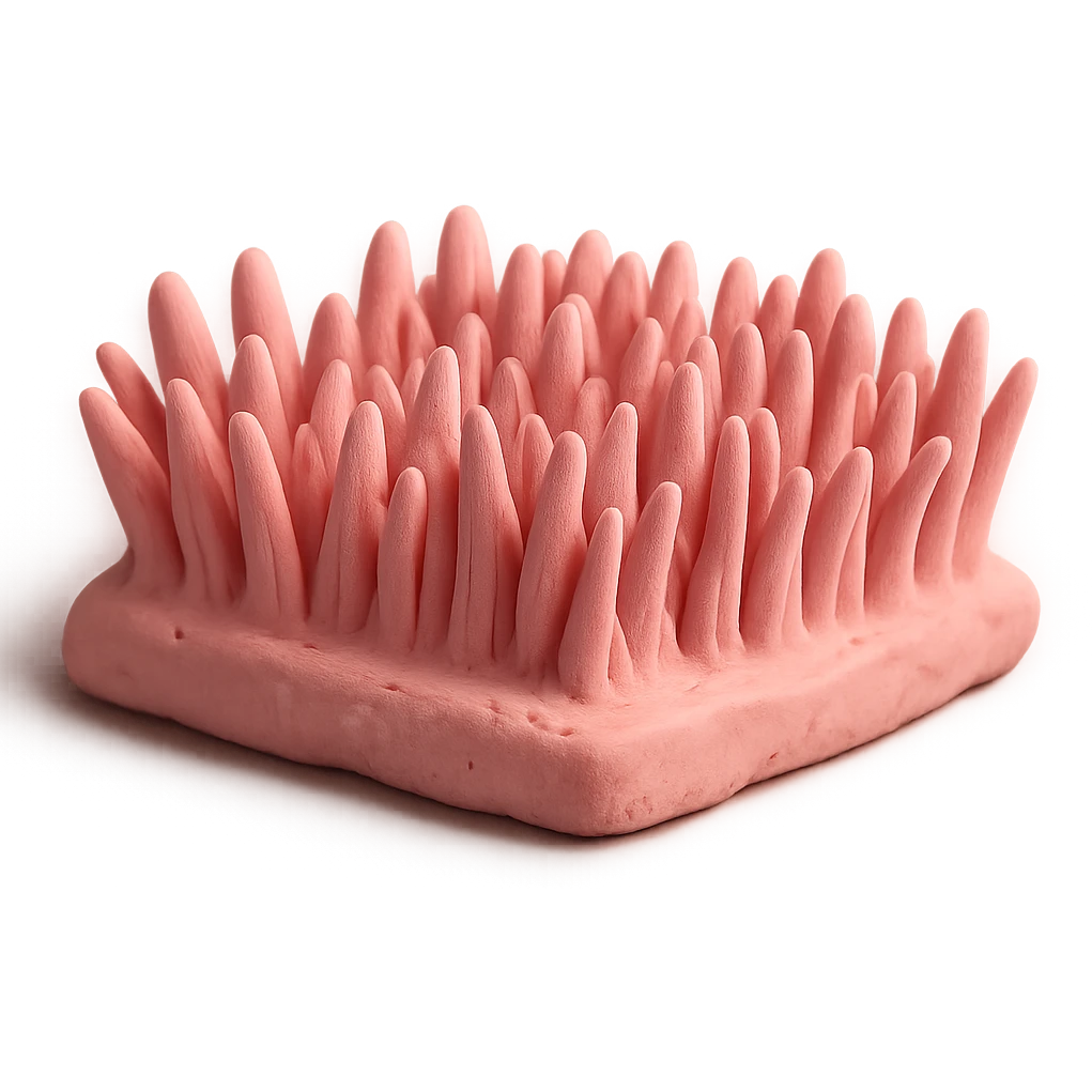 patch of pink grass with visible texture emoji