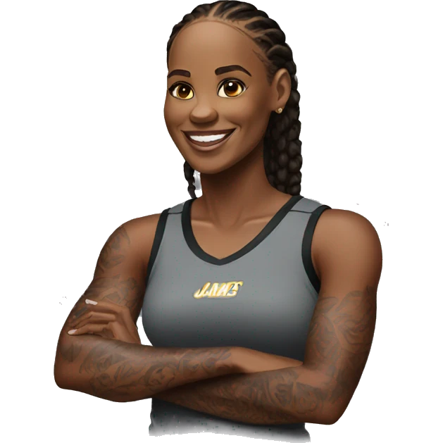 female lebron james emoji