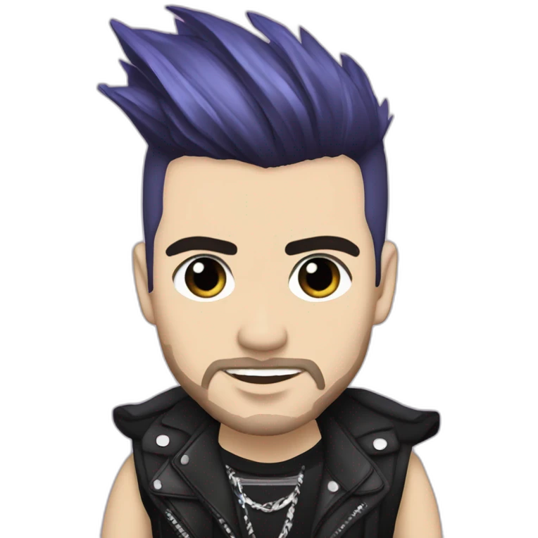 Gustav Schäfer batteur de tokio hotel emoji