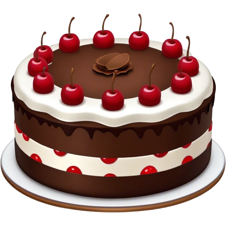Black Forest  emoji