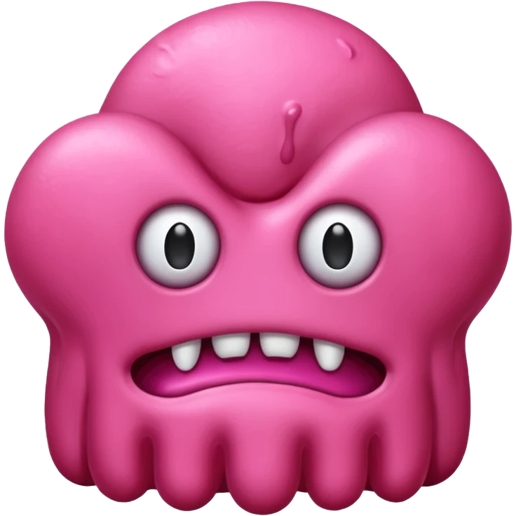 pink slime monster emoji