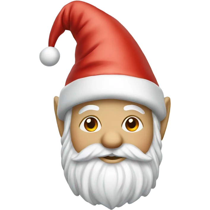Christmas gnome emoji