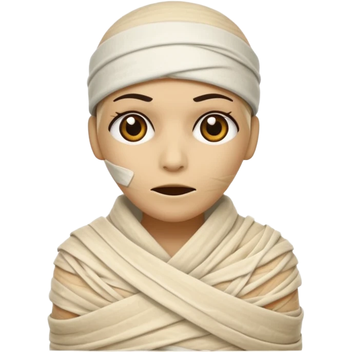 mummy with hat  emoji
