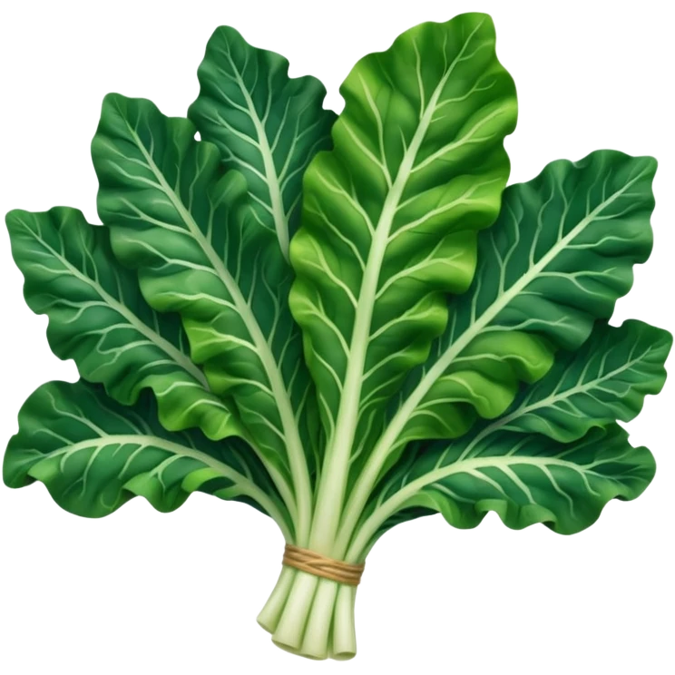 
Swiss chard with all parts green emoji