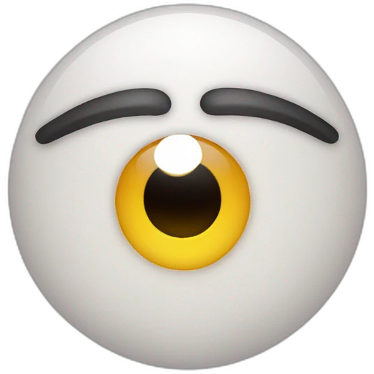 eye on forehead emoji emoji