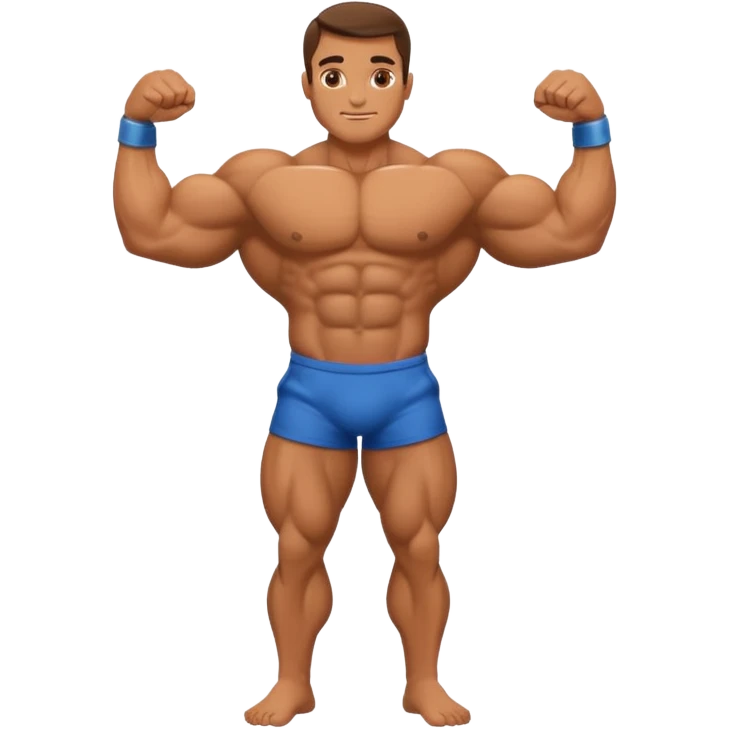 Body building emoji