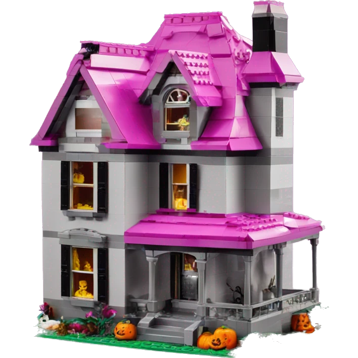 Lego barbie’s haunted dream house  emoji