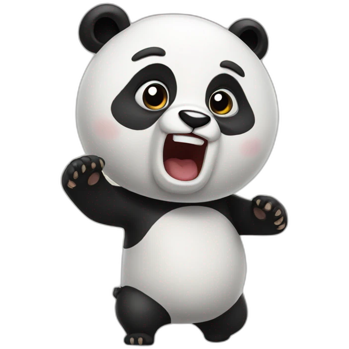 Cursing Panda emoji