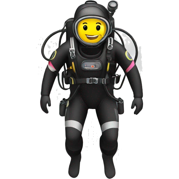 sidemount scuba diver emoji