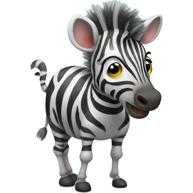 zebra farting emoji