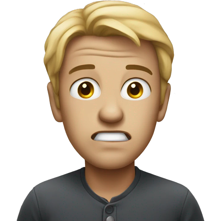 look of sheer horror emoji