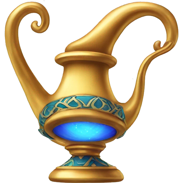 Genie lamp emoji