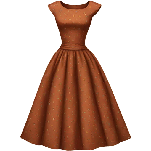 vintage dress emoji