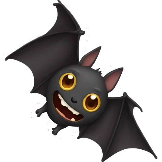 bat with ruban emoji