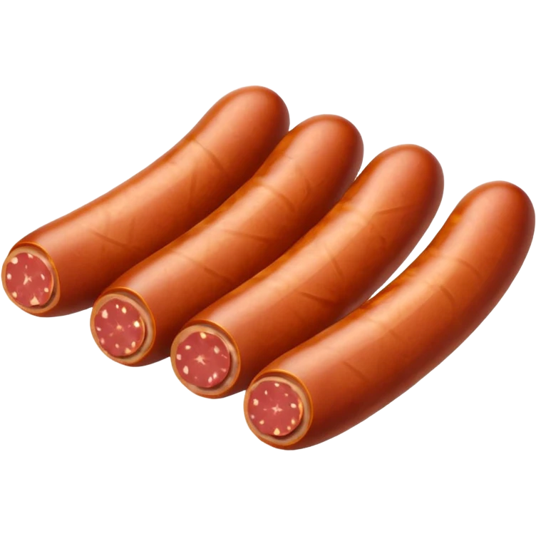 Smoked sausage emoji