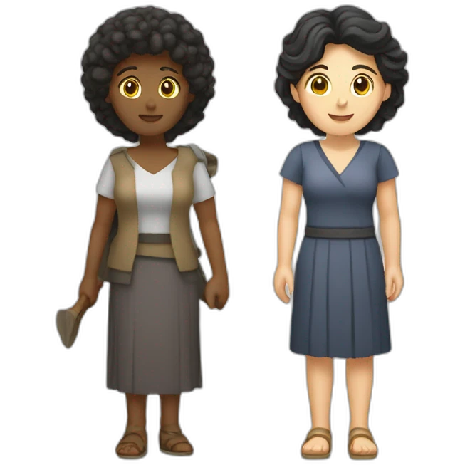 two female teachers with Odysseus emoji