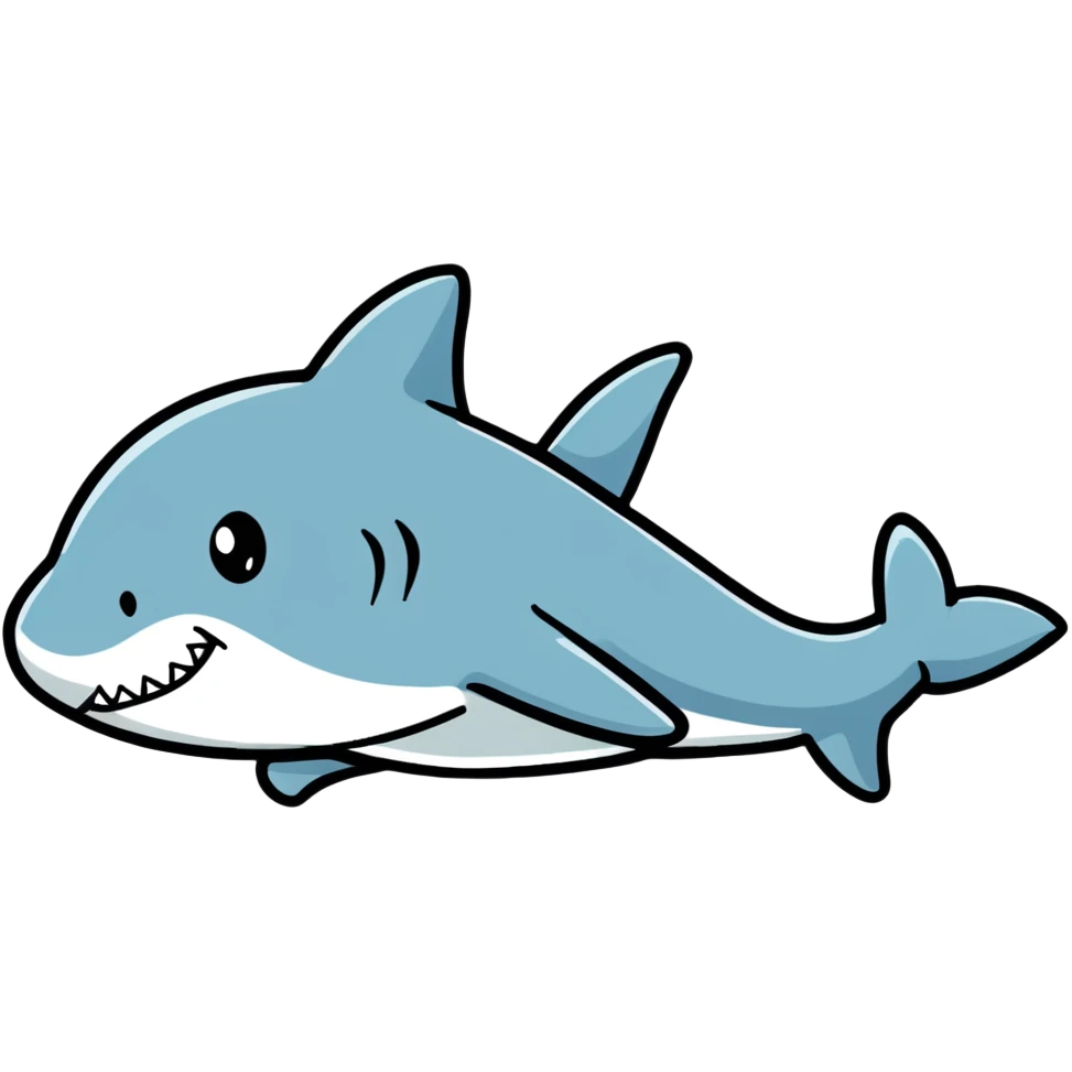 shark running with sneakers emoji