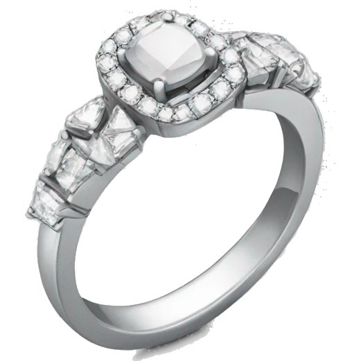 ring with diamonds  emoji