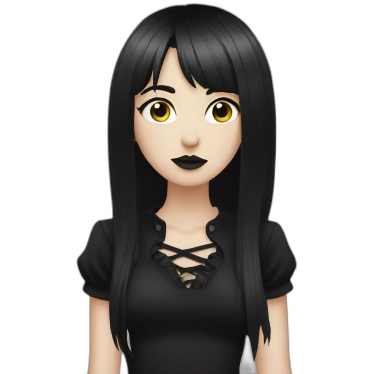 goth gf emoji