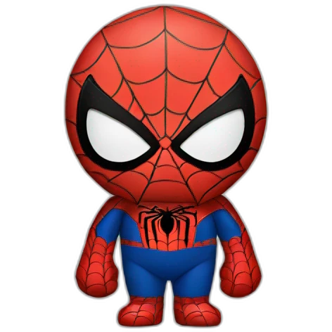 Sad spiderman emoji