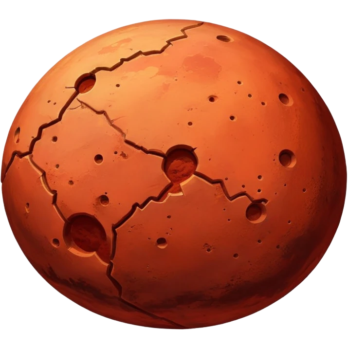 red planet Mercury emoji