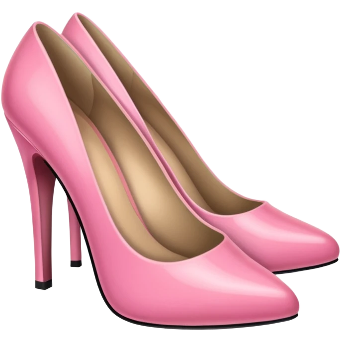 Pink heels emoji