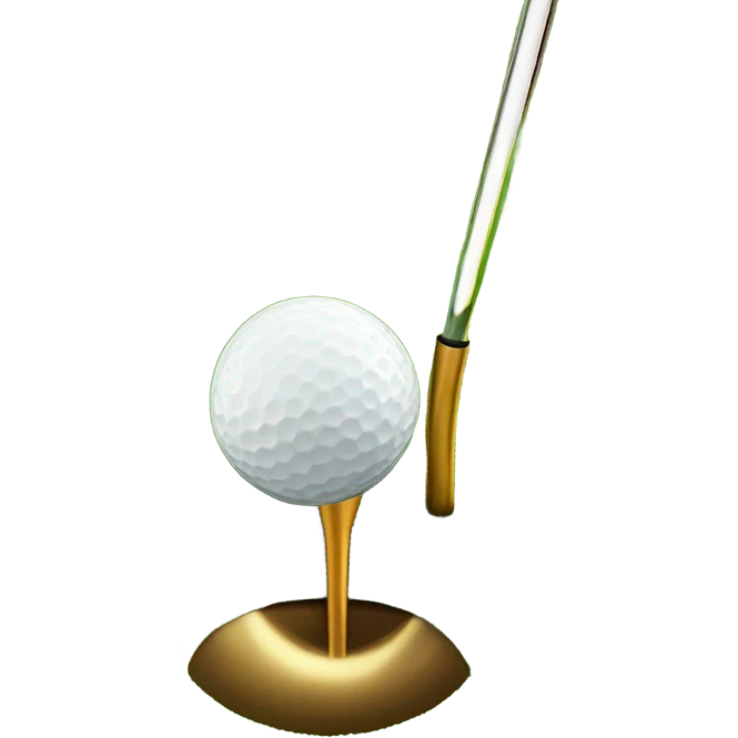 Golden tee golf video game  emoji