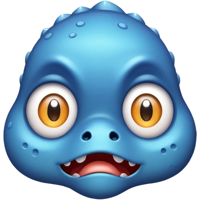 Dino being stressed  emoji