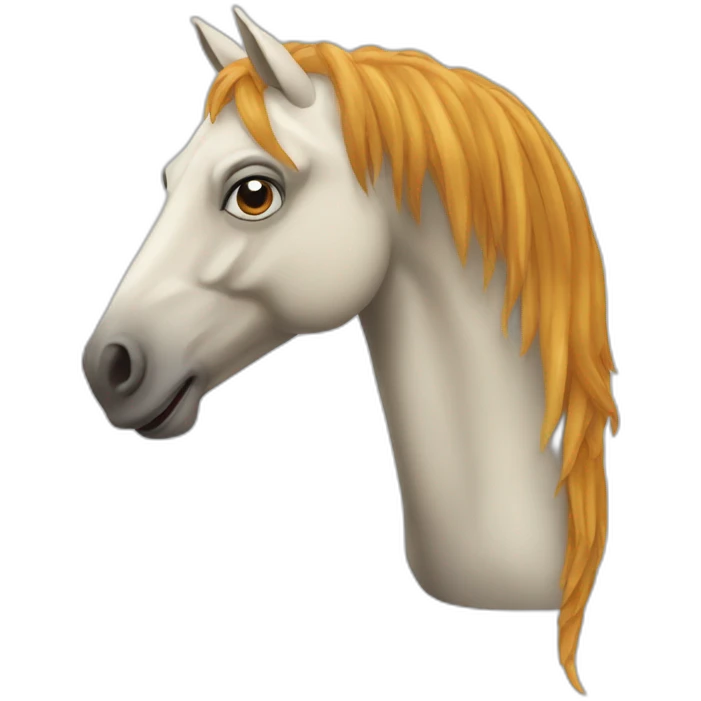 Un cheval poisson emoji