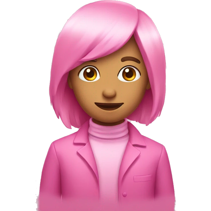 Pink emoji  emoji