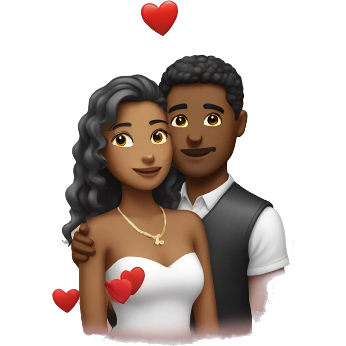 Love with love emoji