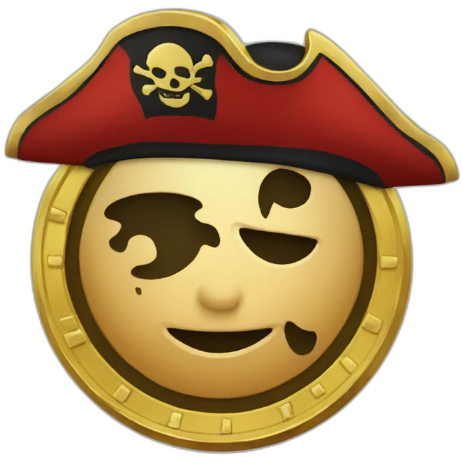 pirate coin emoji
