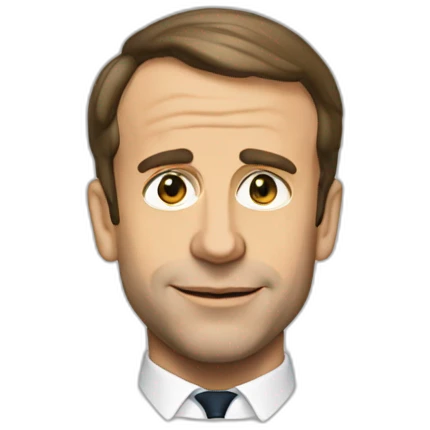 macron plus toillettes emoji