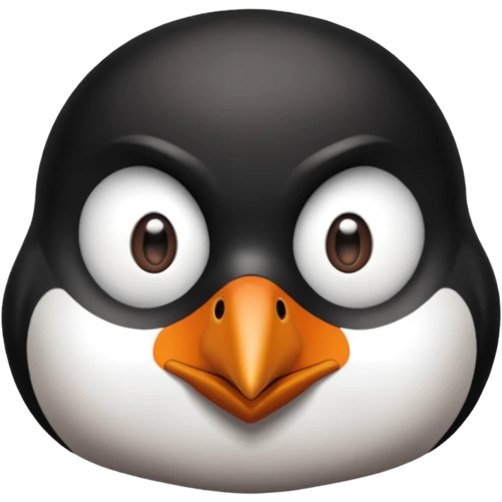 bombastic side eyeing penguin suspicious looking side ways  emoji