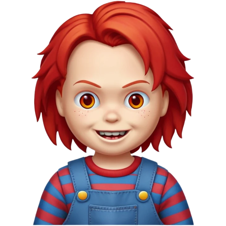 Un emojin de chuky emoji