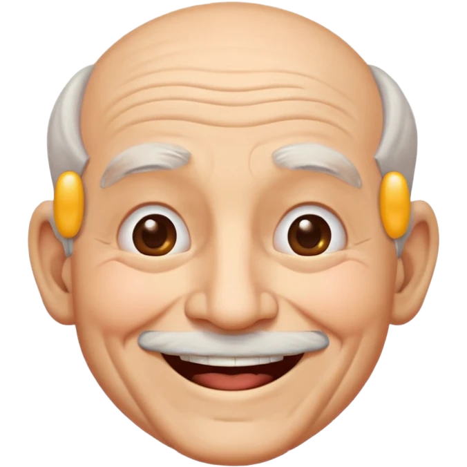 Puedes  hacer un abuelo en emoji emoji