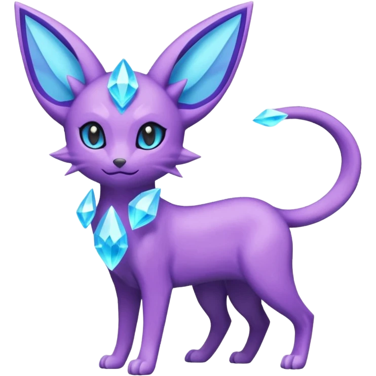 Luxio-Espeon-Amaura-fusion emoji