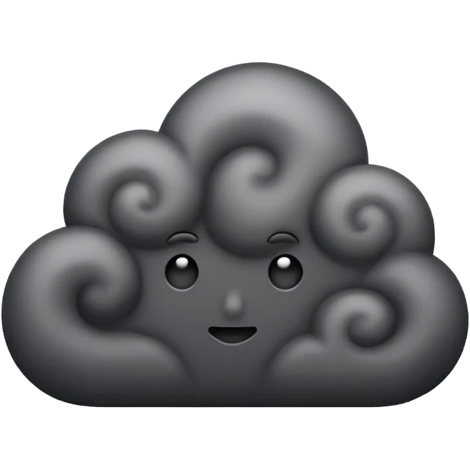 먹구름 emoji