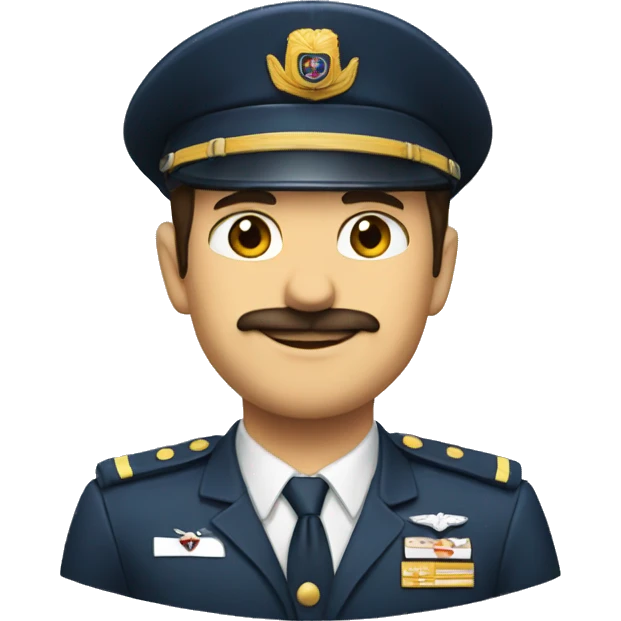 Kısa boylu kız pilot emoji