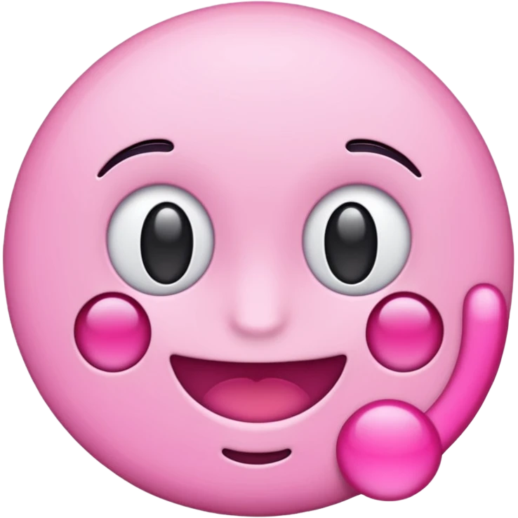 Latters pink emoji