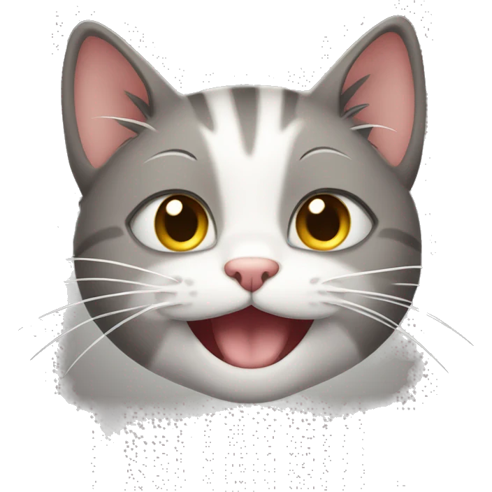 Winking kitty emoji